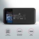 AXAGON ADSA-SN Micro-USB 3.2 Gen 1 (USB 3.0) SATA III Harde schijf-dockingstation 2.5 inch - thumbnail
