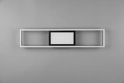 Trio Verstelbare led plafondlampTwister zwart - R67183132