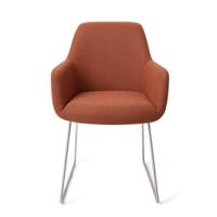 Jesper Home Eetkamerstoel 'Hiroo' Slide Steel, kleur Hearth Harmony - thumbnail