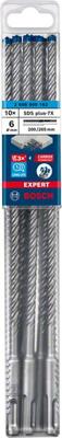 Bosch Accessories EXPERT SDS plus-7X 2608900162 Hamerboor 10-delig 6.00 mm Gezamenlijke lengte 265 mm SDS-Plus 10 stuk(s)