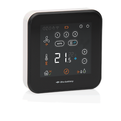 Itho Daalderop spider base thermostaat installateur