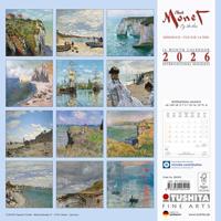 Claude Monet - By the Sea Kalender 2026 - thumbnail