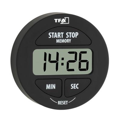TFA Dostmann 38.2022.01 Timer Zwart Digitaal