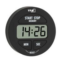 TFA Dostmann 38.2022.01 Timer Zwart Digitaal - thumbnail
