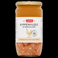 Larco Kippenvlees in Bouillon 800 ml bij Jumbo - thumbnail