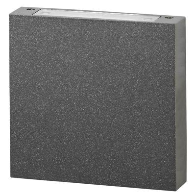 Franssen Up - downlighterGevelspot 12cm antraciet - 325336-25