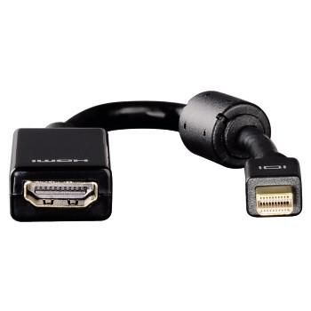 Hama Mini displaypoort naar HDMI-adapter IT Presenter Zwart Hama Mini displaypoort naar HDMI-adapter IT Presenter Zwart