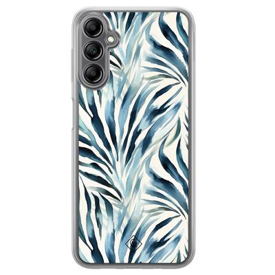 Samsung Galaxy A14 hybride hoesje - Japandi waves