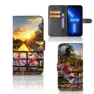iPhone 13 Pro Max | Flip Cover | Amsterdamse Grachten
