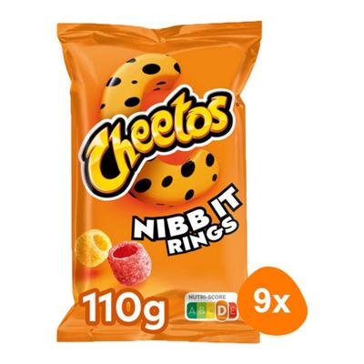 Cheetos - Nibb-it Rings Naturel - 9x 110g
