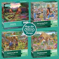 Glamping Puzzel 1000 Stukjes - thumbnail