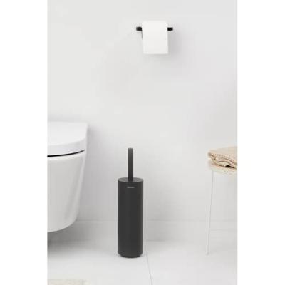 Brabantia MindSet Toiletborstel met Houder Antraciet Brabantia MindSet Toiletborstel met Houder Antraciet