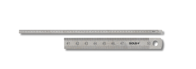 Sola Buigbare lineaal 200x13x0,5mm RVS LSS200, dubbelzijdige maatverdeling mm/cm - 56103101 - 56103101