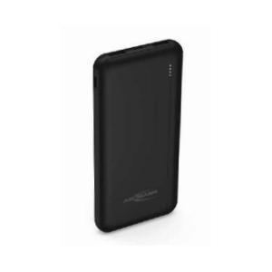 Ansmann PB212 Powerbank 10000 mAh Smart IC LiPo Micro-USB, USB-C, USB Zwart Statusweergave Ansmann PB212 Powerbank 10000 mAh Smart IC LiPo Micro-USB, USB-C, USB Zwart Statusweergave