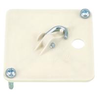 Attema Centraaldoosdeksel | Vierkant | Crème - 01.477.35 - thumbnail