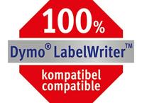 Avery-Zweckform Rol met etiketten Compatibel vervangt DYMO 11356, S0722560 41 x 89 mm Folie Wit 200 stuk(s) Weer verwijderbaar Naametiketten AS0722560 - thumbnail