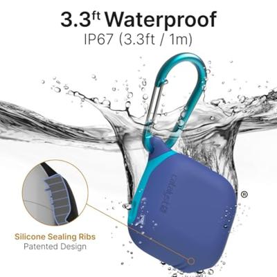Catalyst Waterproof Case AirPods (4th Generation) Indigo Blauw