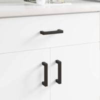 Meubelhandgreep 429 pcs Zwart 110 x 12 x 36 mm IJzer - thumbnail