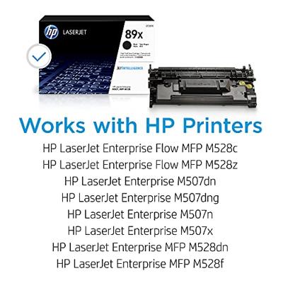 HP toner 89X, 10.000 pagina&apos;s, OEM CF289X, zwart