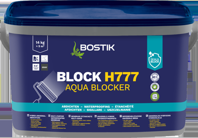 Bostik H777 Aqua blocker | Lichtgrijs | Emmer 14 kg - 30621589
