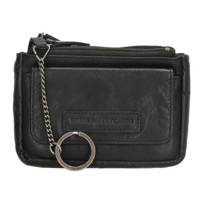 Hide & Stitches Sleuteletui Paint Rock Zwart