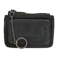 Hide & Stitches Sleuteletui Paint Rock Zwart - thumbnail