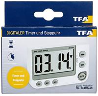 TFA 38.2024 Electronische Timer met magneet - Wit - thumbnail