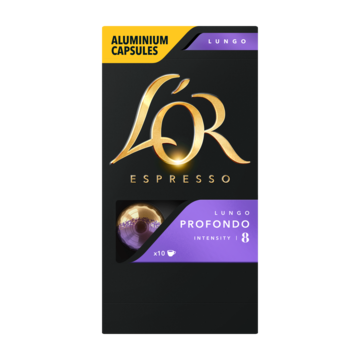 Koffiecups l&apos;or espresso lungo profondo 10 stuks