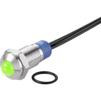 TRU COMPONENTS TC-7495196 LED-lamp Groen 12 V DC/AC - thumbnail