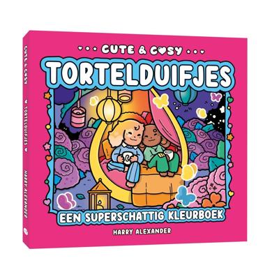 Cute & Cosy Tortelduifjes kleurboek