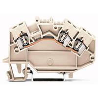 WAGO 780-993 Doorgangsklem 5 mm Spanveer Toewijzing: L Grijs 50 stuk(s) - thumbnail