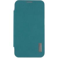 Rock Elegant Side Flip Case Samsung Galaxy Mega 6.3 I9200 Lake Blue - thumbnail