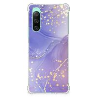 Back Cover voor Sony Xperia 10 V Watercolor Paars - thumbnail