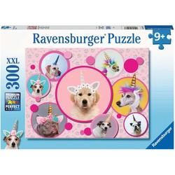 Ravensburger Legpuzzel xxl schattige eenhoorn-honden, 300st.