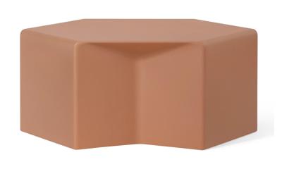 Jesper Home Salontafel 'Soka' 92 x 80cm, kleur Peachstone