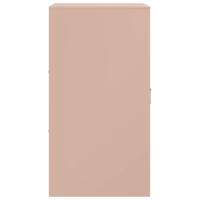 Dressoir 34,5x39x73 cm staal roze - thumbnail
