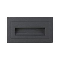 Paulmann 94383 Wandinbouwarmatuur LED vast ingebouwd LED Zwart - thumbnail