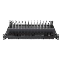 LogiLink SF100B 19 inch Apparaatbodem voor patchkast Zwart - thumbnail