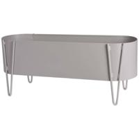 ProGarden Plantenbak 58x20x32 cm mat lichtgrijs - thumbnail