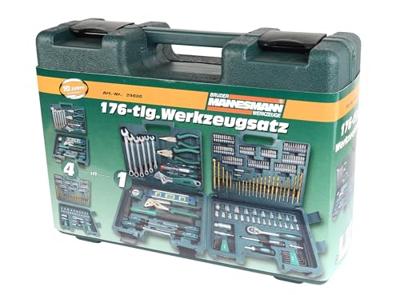 Brüder Mannesmann Gereedschapkoffer 4in1 176 dlg - 29086