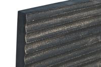 Wanddecoratie DKD Home Decor Zwart Gouden Glamour Modern Hout MDF (91 x 3 x 91 cm) - thumbnail