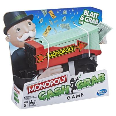 Hasbro monopoly - geld graaien spel (nederlands, vanaf 3 spelers, vanaf 8 jaar)