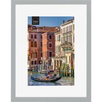 Haes Deco Houten Fotolijst met Passe-partout Venezia grijs voor 1 foto formaat 20x30 of 30x40 -SP13140 - thumbnail
