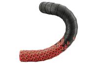 Deda Loop Dubbele Laag Stuurlint - Zwart / Rood - thumbnail