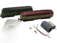 micromotor nr002 N ombouwset voor Roco BR 215 DB, SNCB Reeks 59 - thumbnail