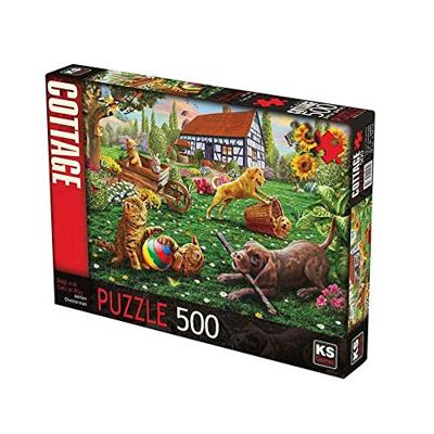 Legpuzzel honden en katten 500 stukjes