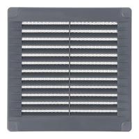Ventilatierooster EDM 87703 Grijs 15 x 15 cm - thumbnail