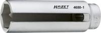 Hazet lambdasonde-dopsleutel 4680-1 · 1/2 inch (12,5 mm) vierkant hol · buiten-zeskant-profiel · sw 22 mm - thumbnail