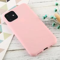 Voor iPhone 11 Candy Color TPU case (roze) - thumbnail