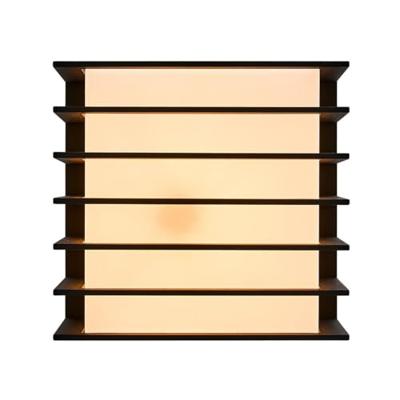 Nordlux WandampFluctus zwart vierkant - 2318211003